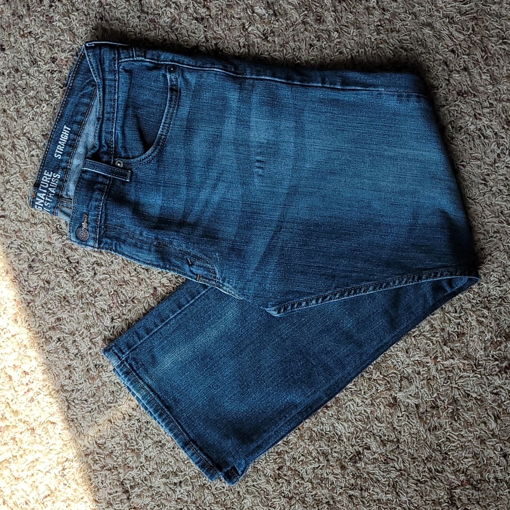 Men's Straight Signature by Levi Jeans